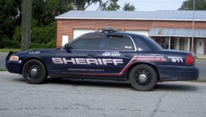 McIntosh County Sheriff Police Cruiser. 