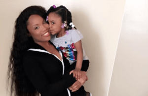 Tionna Norris and daughter Amia 