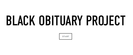 Man Launches 'Black Obituary Project' to Allow Others to Control their Life Story Before Death