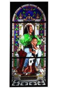Madonna and Child (Kehinde Wiley/Le Petit Palais)