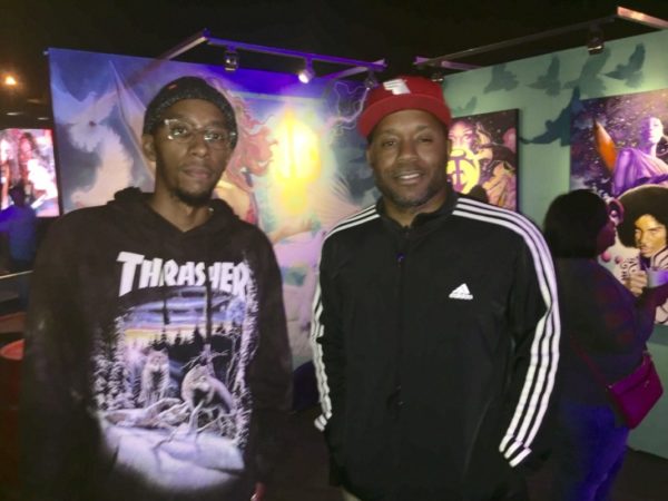 Jabari Graham and Dwayne “Dubelyoo” Wright, founders of Art Beats + Lyrics