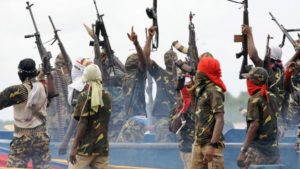 Niger delta militantsImage copyrightAFP Image caption The oil-rich Niger Delta has been badly affected by instability