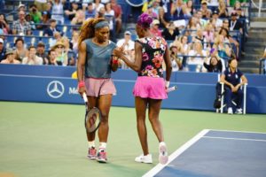 Serena and Venus Williams (Wikipedia Commons)