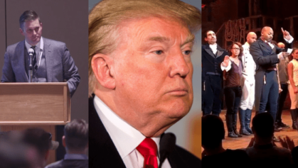 Trump Refuses to Denounce Alt-Right by Name, Demands Apology From 'Hamilton' Cast Instead