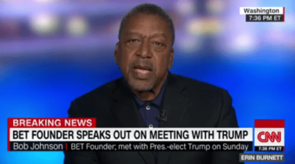 Bob Johnson Explains Why Black People Should Find Common Ground with Trump