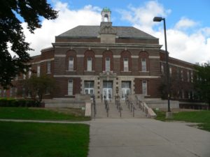 Eastern Michigan University's Roosevelt hall (Wikimedia Commons)