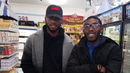 R&B Singer Bryson Tiller Pays It Forward In His Hometown by Paying for Residents' Groceries