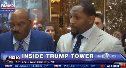 Jim Brown, Ray Lewis Meet with Trump to Talk Job Creation for Black People