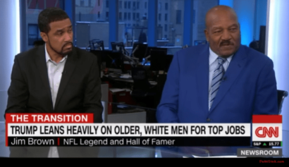 Jim Brown on Trump's Majority-White Cabinet:Â 'The Three Greatest People In My Life Were White'