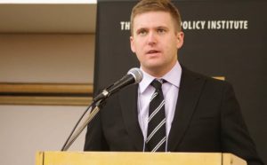 Richard Spencer, head of the alt-right National Policy Institute. Image courtesy of the Daily Stormer.