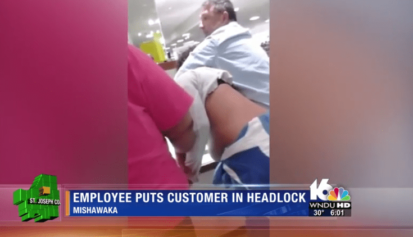 Vigilante J.C. Penney Employee Puts Black Teen In Headlock After She Knocks Down Display