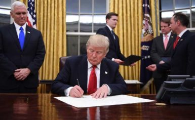What You Need To Know About the 5 Executive Orders Trump Signed Since Taking Office
