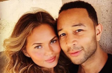 Paparazzi Ask Chrissy Teigen Why Her Husband Is Still Around 'If We Evolved from Monkeys'