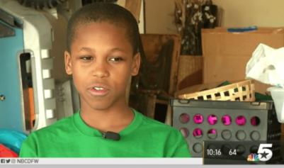 10-Year-Old Texas Boy Takes After His Engineer Father with Brilliant Invention to Protect Children