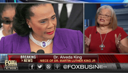 MLK's Niece Says Democrats Shamefully Used Coretta Scott King's Letter to Divide Americans