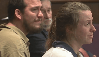 Couple Sobs Uncontrollably During Sentencing for Terrorizing Black Family at Birthday Party