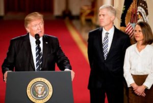 President Trump Introduces Supreme Court Nominee Judge Gorsuch
