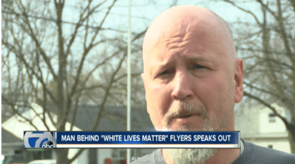 NY Man is Unapologetic for 'White Lives Matter' Flyers Inspired By Love for His Own People