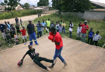 Former Zimbabwe Lightweight Champ Hopes Boxing Will SaveÂ Youths fromÂ the Streets