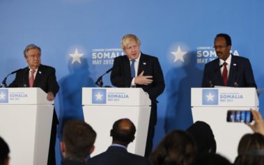 Somalia President Wants Arms Embargo Lifted British Foreign Secretary Against the Move