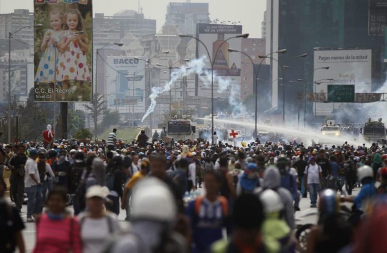 Hugo Chavez's Childhood Home Burned by Protesters