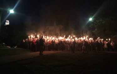 White Supremacist Richard Spencer Leads March In Charlottesville, Va., Reminiscent of KKK Gathering