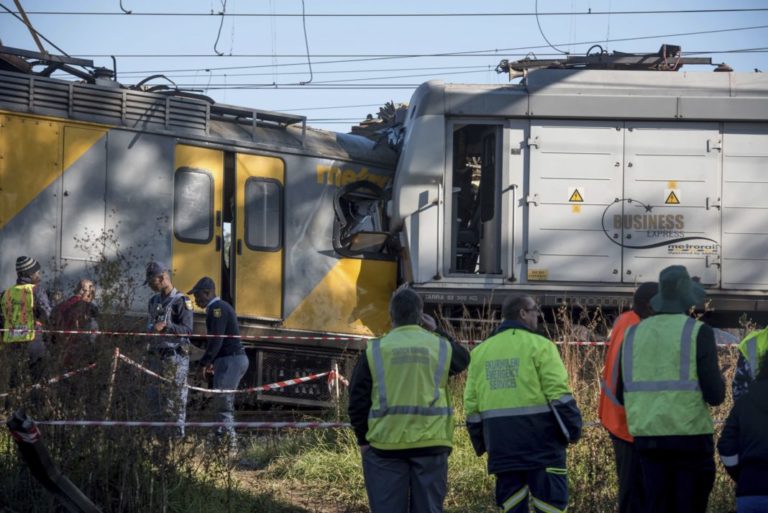 1 Killed, 50 Injured in South African Train Collision