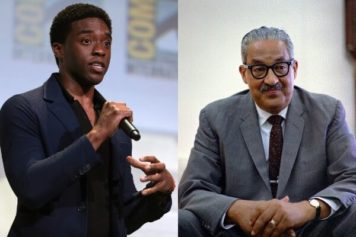 Not Everyone Is Convinced Chadwick Boseman Is the Best Choice to Play Thurgood Marshall