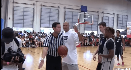 LaVar Ball Pulling AAU Team Off Floor Over 'Bad' Call Earns Immediate Scorn from Disgusted Twitter Users