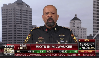 Sheriff Clarke Calls Black Milwaukee Protesters Creeps Exhibiting 'Tribal Behavior'