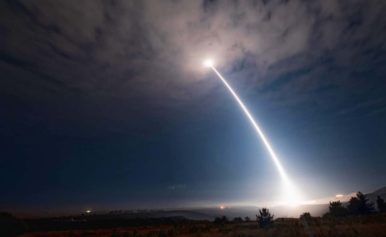 U.S. Test-Launches Unarmed Intercontinental Ballistic Missile