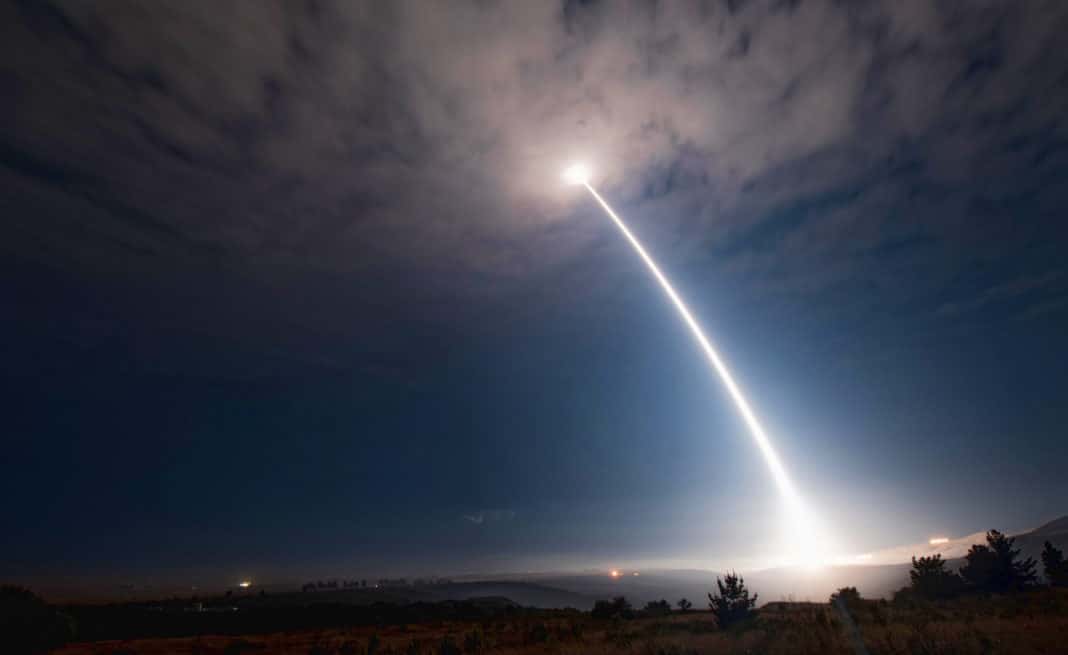 Us Test Launches Unarmed Intercontinental Ballistic Missile