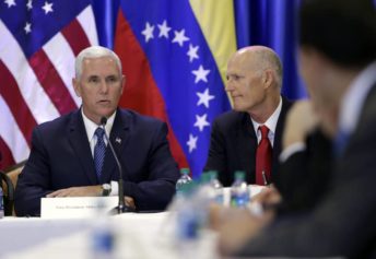 Pence to Exiles In Florida: 'US Won't Stand By As Venezuela Crumbles'