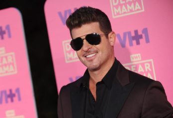 Pregnancy Announcement by Robin Thicke's Girlfriend Comes Months After He Approaches Settlement In Custody Dispute with Paula Patton