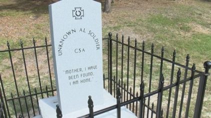 Alabama City Bucks Recent Trend, Erects New Monument In Honor ofÂ 'Unknown Confederate Soldiers'