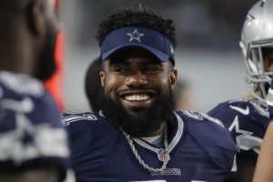 Dallas Cowboys running , Cowboys-Elliott Suspended 