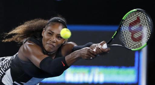 Serena Williams Return Tennis