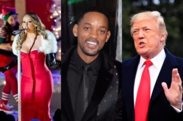 Mariah Carey, Will Smith, Donal Trump