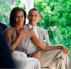 Obama Michelle love