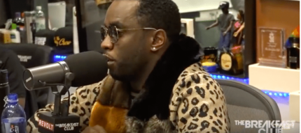 P-Diddy on the Breakfast Club