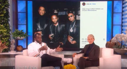 Diddy's Explanation for Cropping Fabolous and Others Out of His IG Picture Is Hilarious