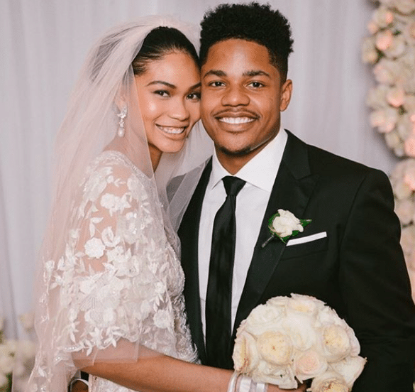 Giants Wide Receiver Sterling Shepard Marries Model Chanel Iman