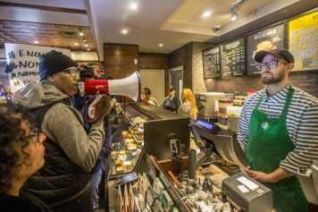 As Protests Erupt, Starbucks CEO Wants to Meet with Two Black Men Arrested At Philadelphia Store to Find a 'Constructive Solution'