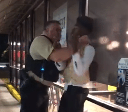 Man Choked at Waffle House