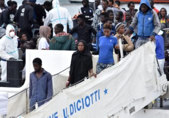 Italy Turns Away Ship Carrying Over 600 Migrants as Debate Continues on Europe's Response to Migrant Crisis