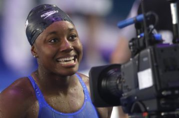 Olympic Swimmer Simone Manuel Wins Collegiate Female Athlete of the Year
