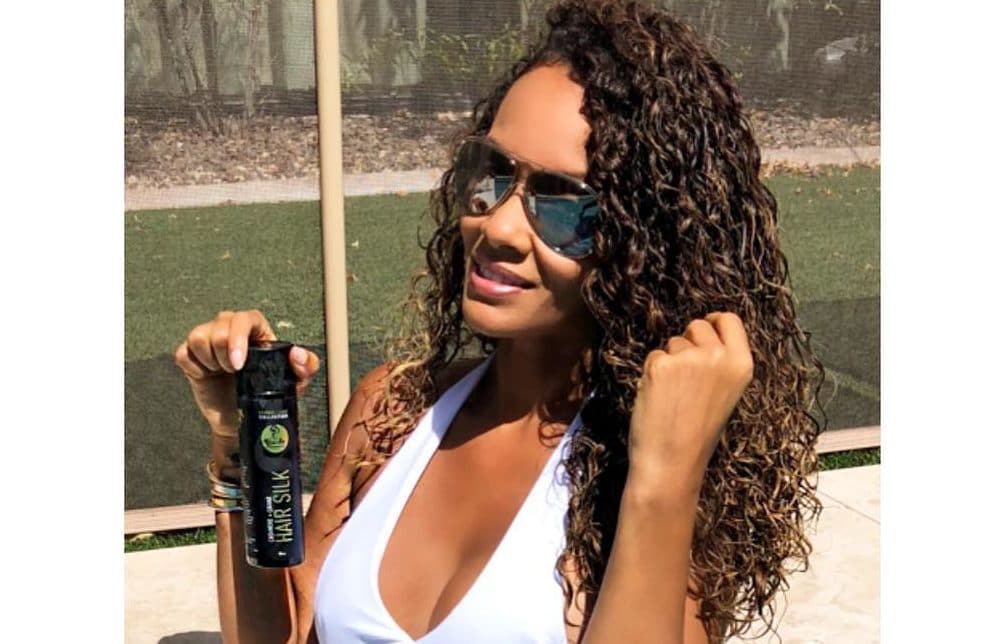 Evelyn Lozada has clearly taken her fitness regimen to new heights. 