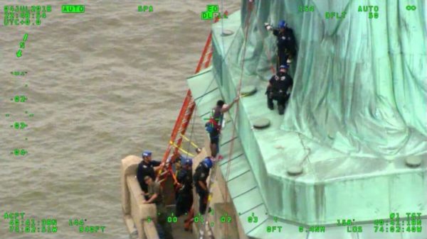 Statue of Liberty Arrests