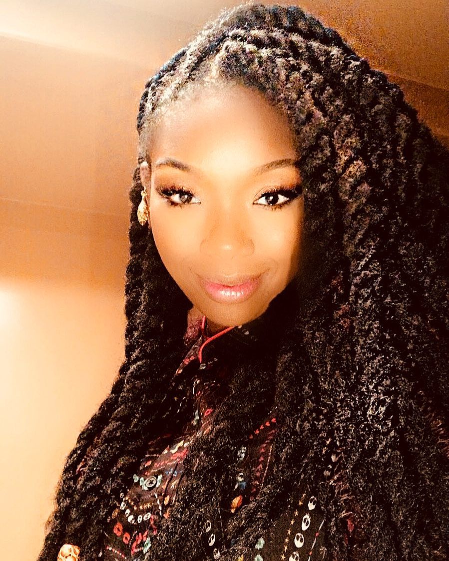 Brandy Claps Back At Fan For Telling Her to Stop Meddling In Her ...