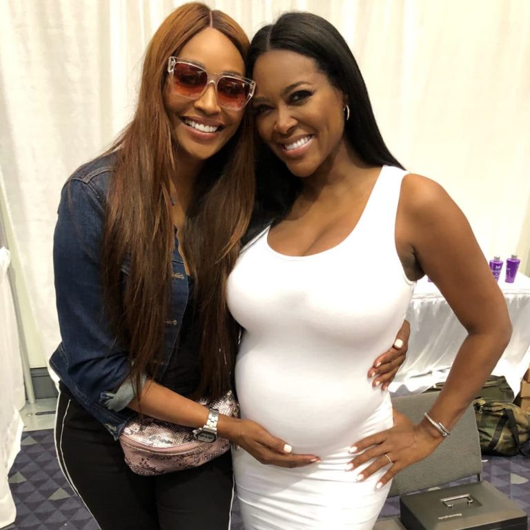 Whoa Mama! Kenya Moore Glows as She Gloriously Shows Off Growing Baby Bump